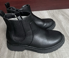 Cat  Jack Toddler Girls Size 2 Black Boots