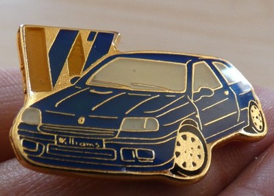 SELTENE PINS AUTO RENAULT CLIO WILLIAMS