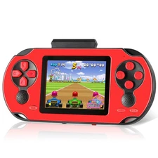 16 Bit Handheld Game for Kids Adults, 3.0'' Large Screen Preloaded 230 HD Cla...