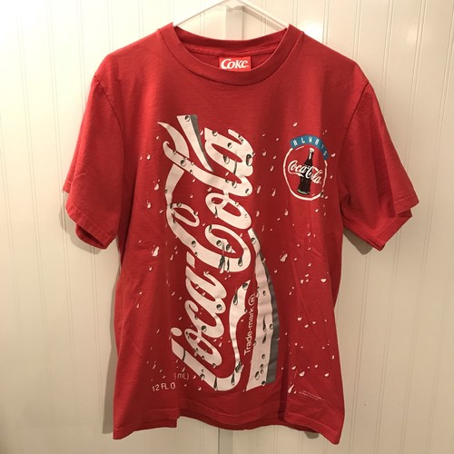 Vtg Coca Cola T Shirt Mens Large L Coke 
