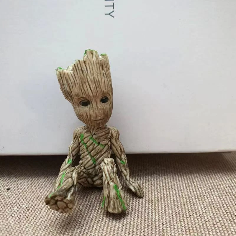 Figura Baby Groot Guardianes de la Galaxia 2 Hombre Árbol Bebé Modelo Juguete Regalo Foto 3 de 4