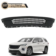 Silscvtt Front Bumper Lower Grille Plastic For 2022-2024 Chevy Traverse 84426616