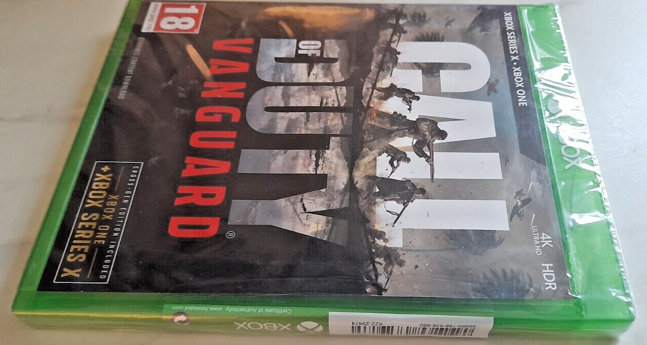 XBOX SERIES X/ONE Call Of Duty Vanguard 4K UHD SEALED ITEM eBay