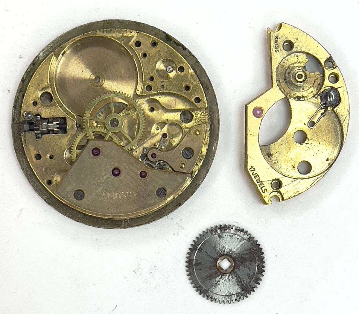 PIÈCE HORLOGERIE MONTRE UNITAS 190 INCA BLOC UPPER