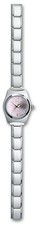 Italian Charm Wrist Watch Pink 9 mm Stainless Steel Modular Link Bracelet Gifts
