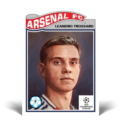 TOPPS LIVING SET UCC UEFA 2024 #700 LEANDRO TROSSARD ARSENAL PREORDER