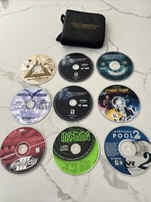 PC Video Game Lot Computer CD-ROM Vintage Collection w/ Case TESTED AWESOME  