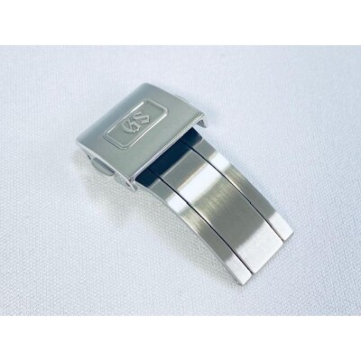 Boucle Déploiement Seiko Authentique 18 Mm - Fermoir Acier Inoxydable - Modèle D1K6AM-BK00 - Japon