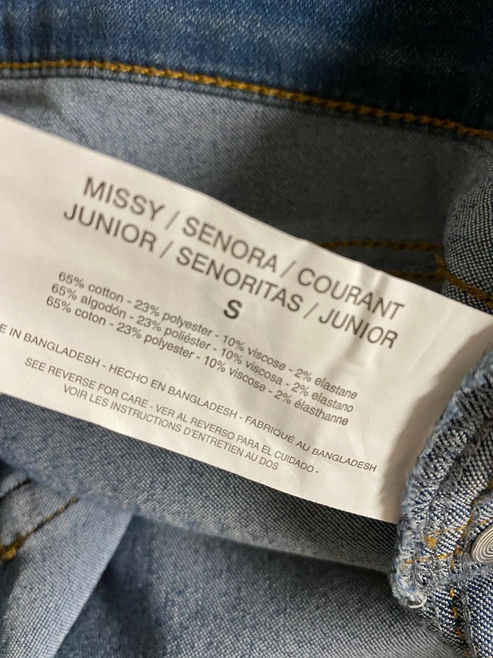 Pantalones de mezclilla para mujer Isaac Mizrahi tiro alto acogedores ajustados precio de venta sugerido por el fabricante $60 Foto 4 de 4