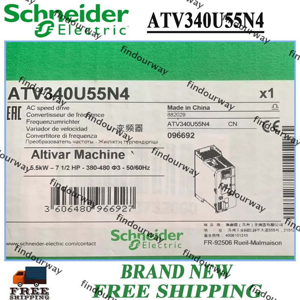 New Schneider ATV340U55N4 Schneider Electric Frequency Converter Free ShippingUS