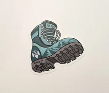 Kia Kima Scout Reservation Hiking Boot Sticker Decal Chickasaw Boy Scouts BSA