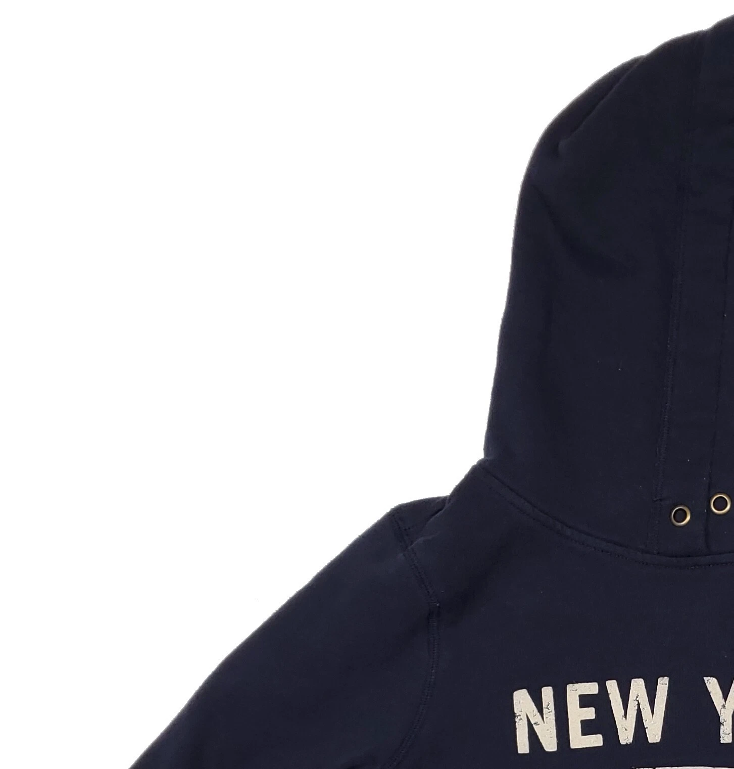 VETEMENTS Felpa con cappuccio blu Abercrombie & Fitch donna a maniche lunghe taglia L