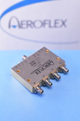 Aeroflex/KDI PIN RF Switch SP4T 0.05-10 GHz SMA Broadband High Speed Microwave