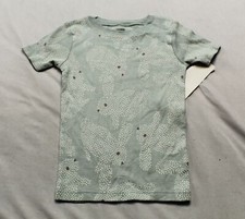 Carter's Unisex Kids Bunny Snug Fit Pajama Shirt EJ1 Sage Green Size 6 NWT