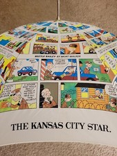 Kansas City Star Umbrella Newspaper Comic Strip Cartoon Sunday Funny Papers