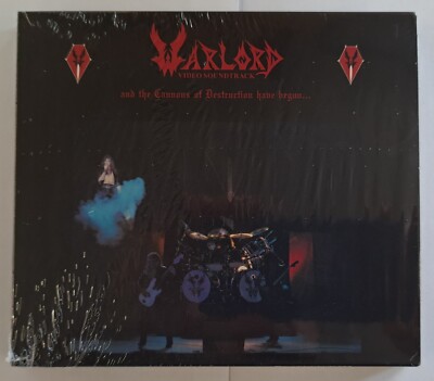 Warlord And The Cannons Of Destruction Have Begun... New Single CD Slipcase
