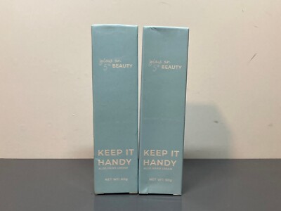 2x GLOW ON 5th BEAUTY Keep It Handy Aloe Hand Cream 60g each Sealed EXP 3/24