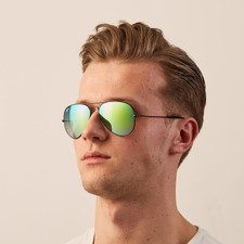 ray ban green gradient