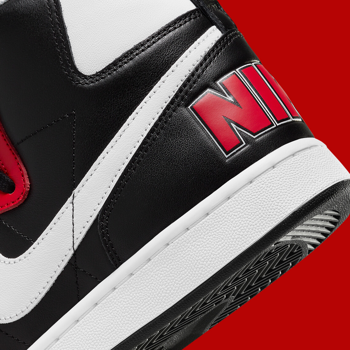 Nike Terminator High Portland Trail Blazers Black Red White FN4442