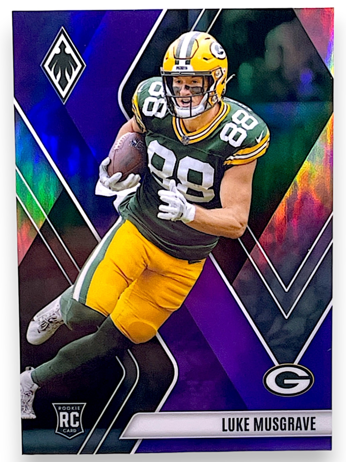 2023 Panini Phoenix #160 Luke Musgrave Purple Seismic /125 RC