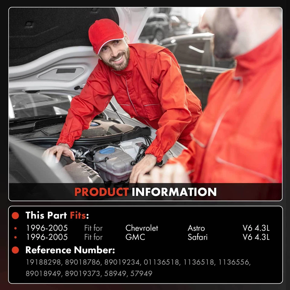 Compresor de aire acondicionado con polea de 6 ranuras para Chevrolet Astro 1996-2005 GMC Safari Foto 2 de 4