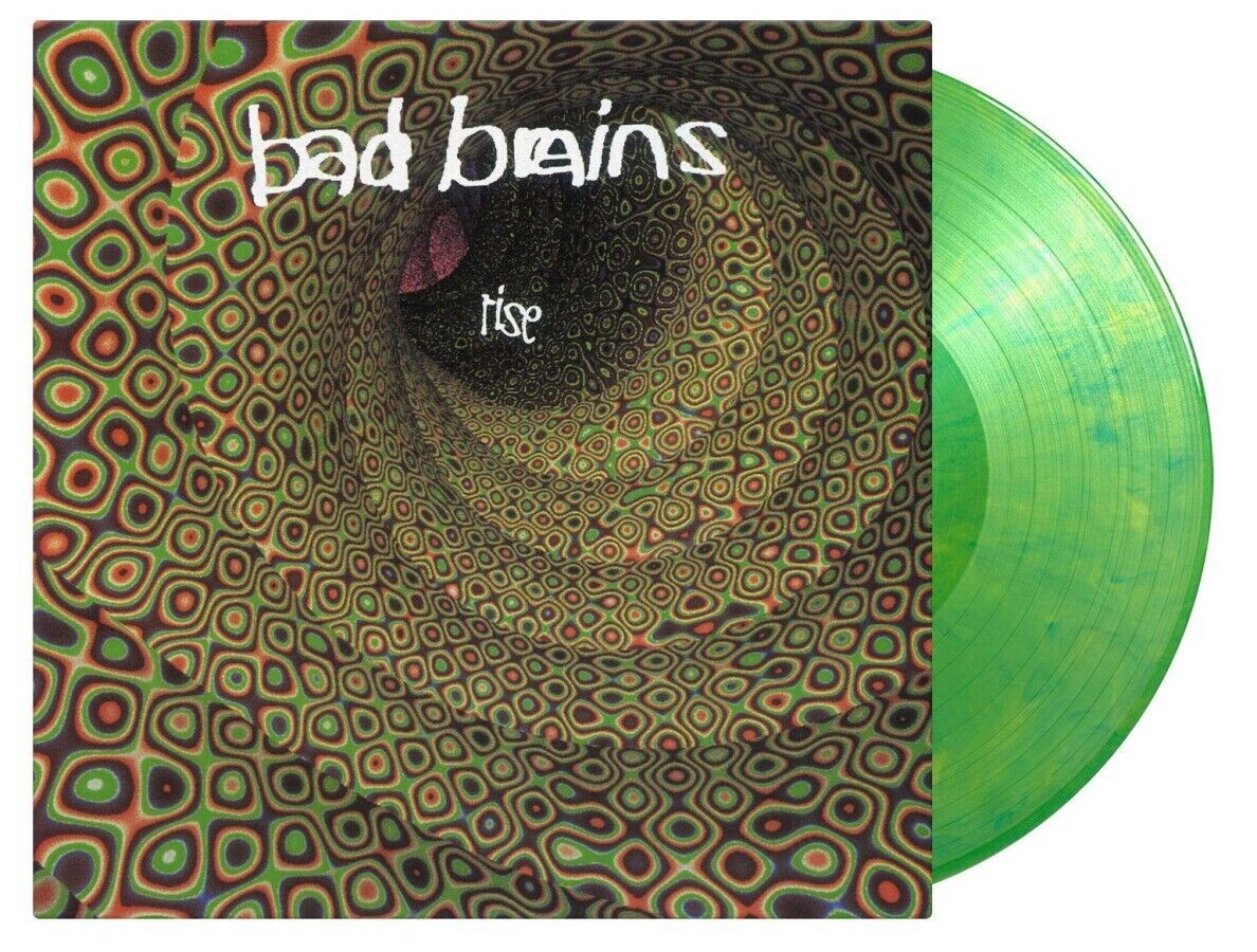 BAD BRAINS LP Rise 180g GREEN MARBELED Numbered Ltd 30th Anniversary IN STOCK
