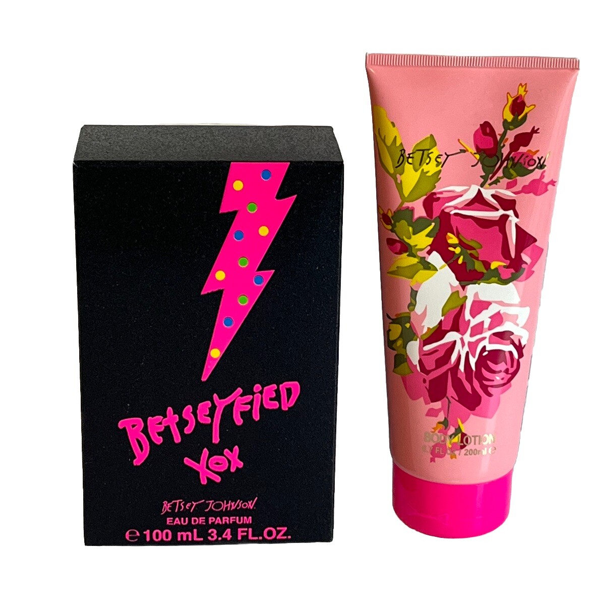 BETSEYFIED Betsey Johnson Perfume EDP Spray Body Lotion