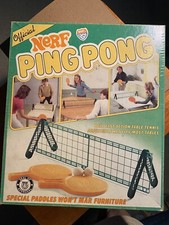 Rare Vintage NERF Ping Pong Table Tennis Game 1982