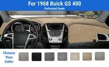 Dashboard Dash Mat Cover for 1968 Buick GS 400 (Sedona Suede)