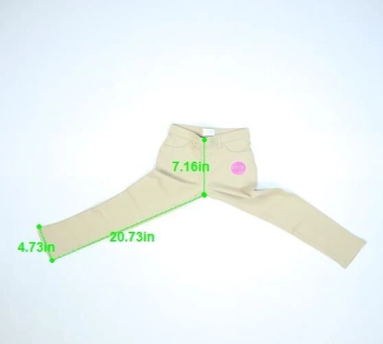 Uniforme para niños Lugar Niñas Ponte Tejido Pull On Jeggings Pantalones Tostado Niñas 8 Foto 4 de 4