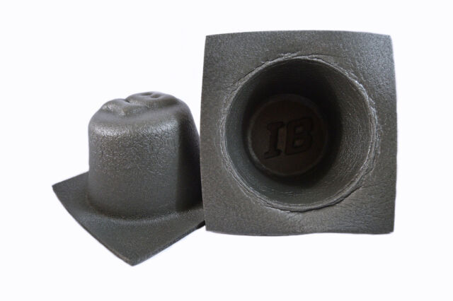 The Install Bay IBBAF65 6.5" inch Foam Shallow Car Audio Speaker Baffle (pair)