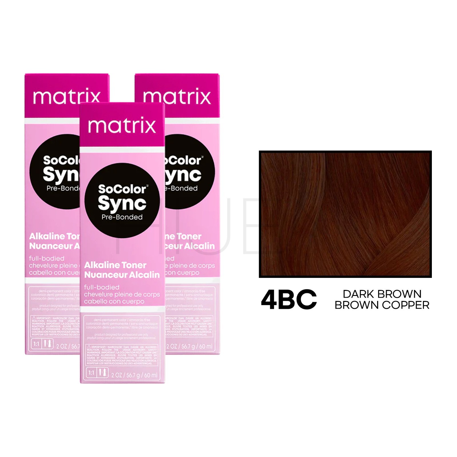 Sync Pre-bonded Alkaline Toner (choose Your Color)