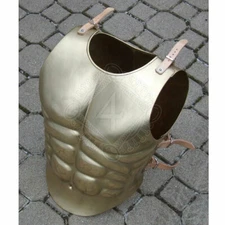 Medieval Larp Breast plate Knight Cuirass Chest Armor Wearable Larp Half Armor