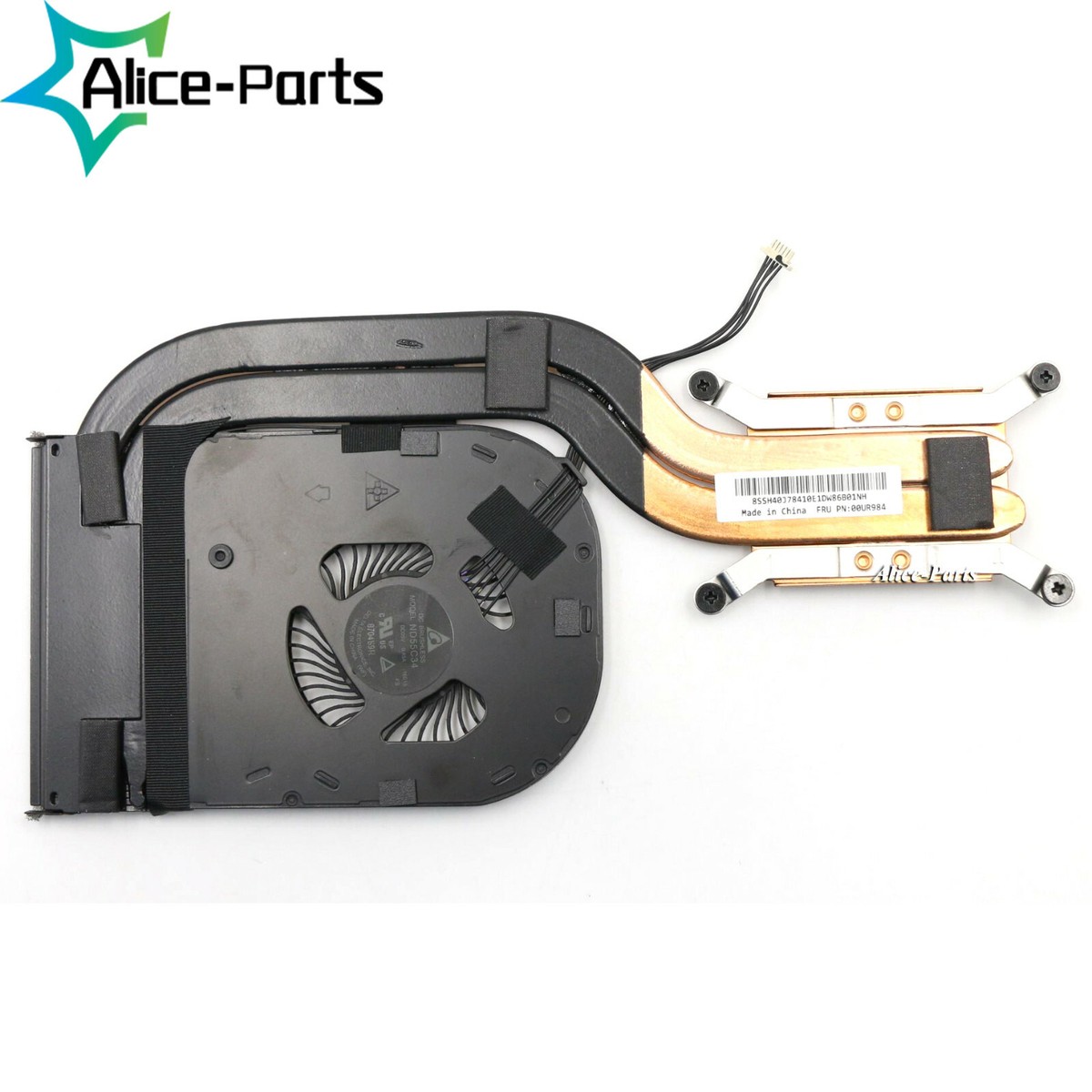 New CPU Cooling Fan Heatsink For ThinkPad X1 Carbon 5th Gen 20HR