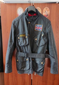 barbour international union jack jacket