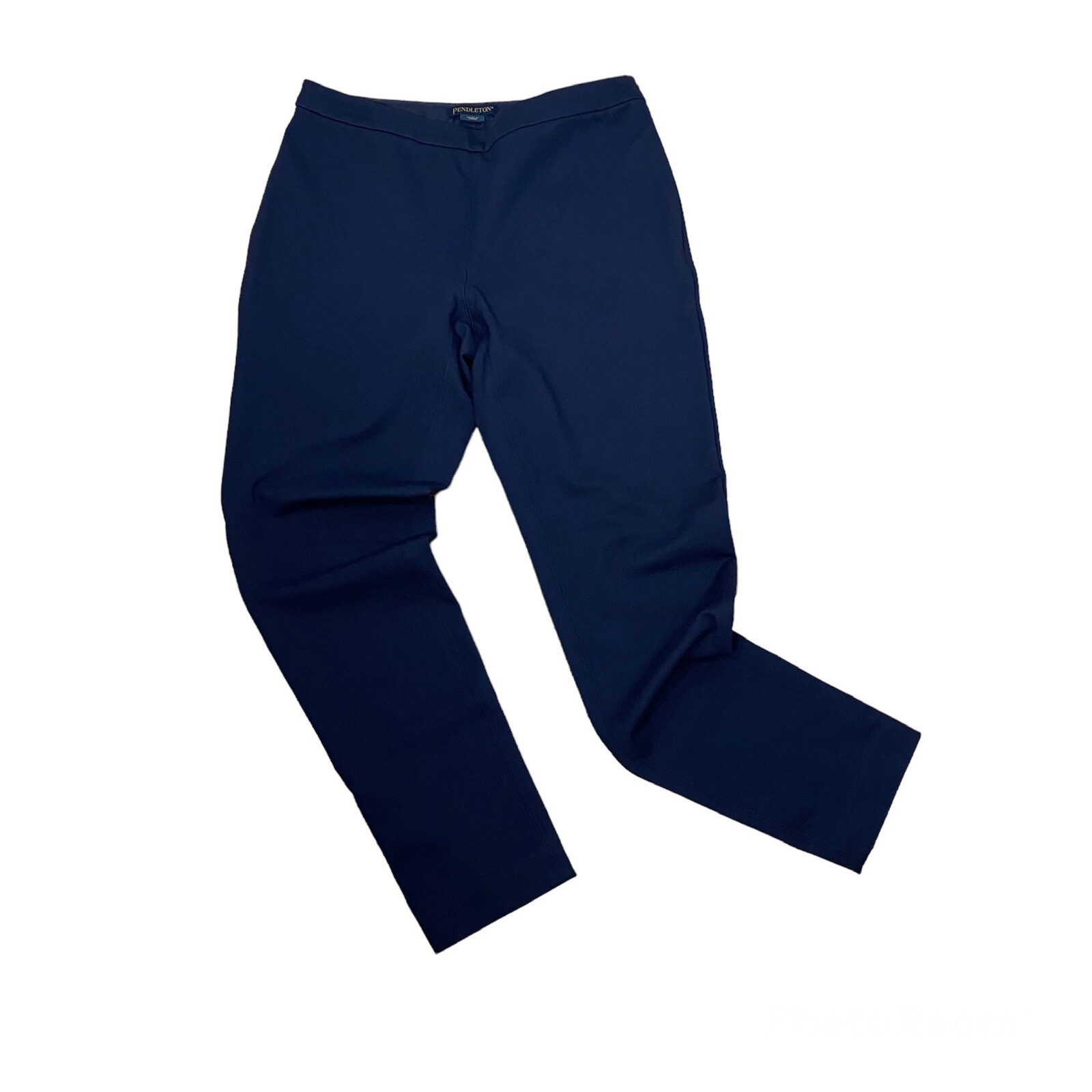 Pendleton Navy Blue Stretch Side Zip Basic Minima… - image 7