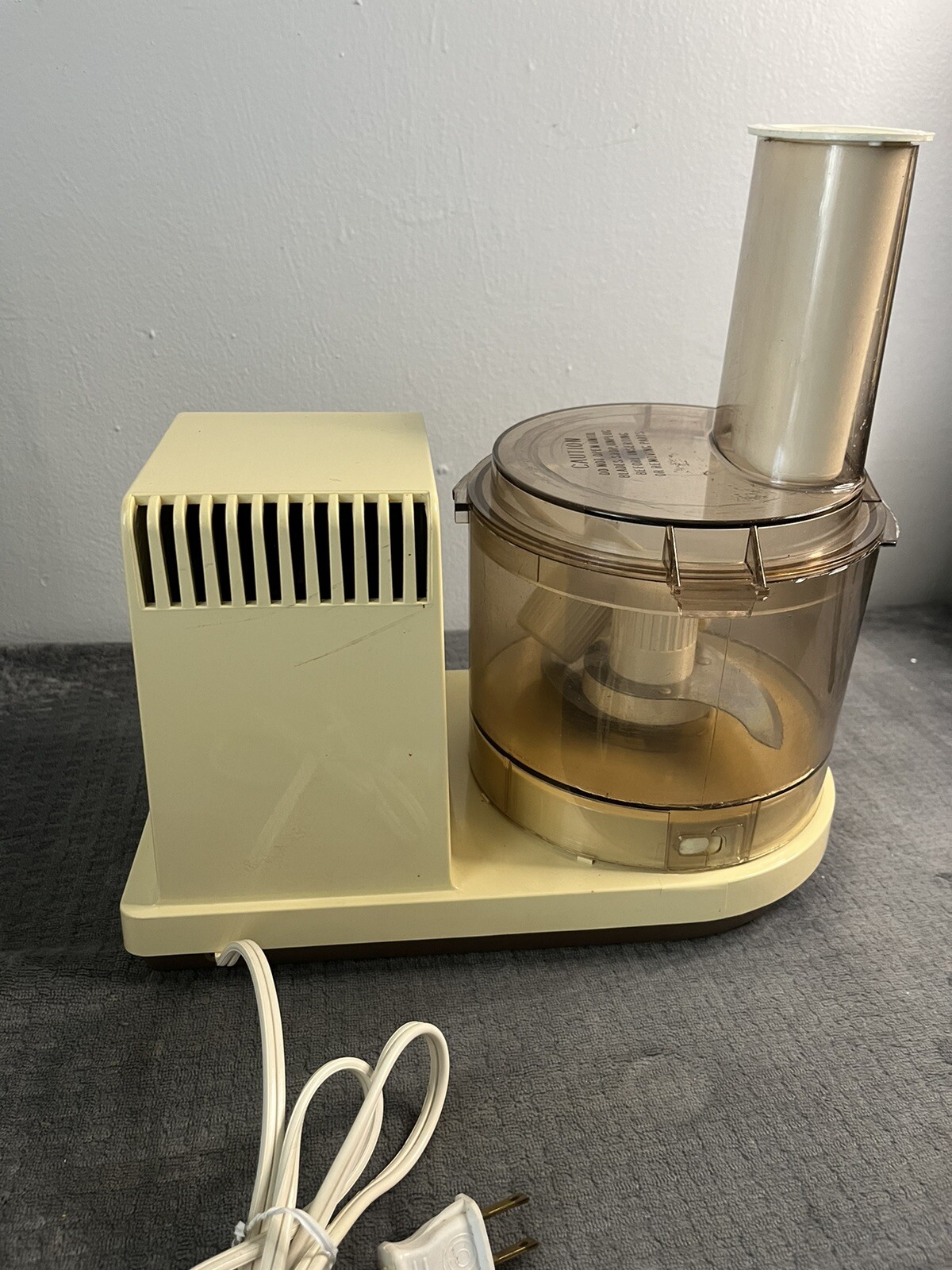 Vintage Sears Kenmore 7 Speed Counter Craft Food Processor Complete!