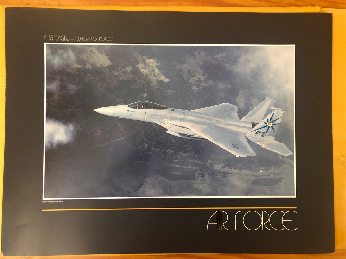 USAF Lithograph Series Set Number 37 12- 17” X 23” Pictures Org