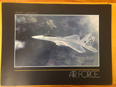 USAF Lithograph Series Set Number 37 12- 17” X 23” Pictures Org