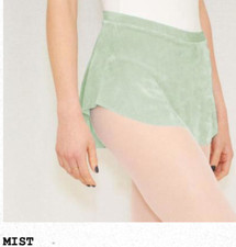 Bullet Pointe Pull on Dance Skirt - Color "Mist" - Ladies Small - NWT