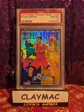 2012 Panini Crusade PRIZM Blake Griffin 238 Blue & Gold PSA 10 Gem CLIPPERS NETS