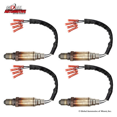 Set of 4 Bosch Oxygen O2 Sensor for 2001-2010 Ford Explorer Sport Trac 4.0L 4.6L