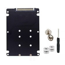 2 in 1 M.2 NVME SSD Key M  NGFF SATA SSD Key B to U.2 SFF-8639 Adapter CarQCR