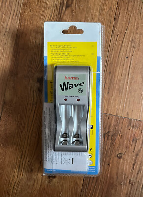 Steckerladegerät für 2 Akkus: Hama Wave AAA / AA