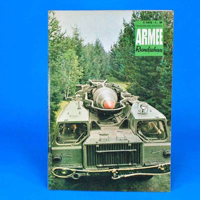 Armeerundschau 7 1972 NVA Volksarmee Soldatenmagazin DDR-Zeitschrift L. Gil B