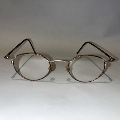 Neostyle College 58 356 45018 135 Gold Tortoise Round Circle Frame Vintage