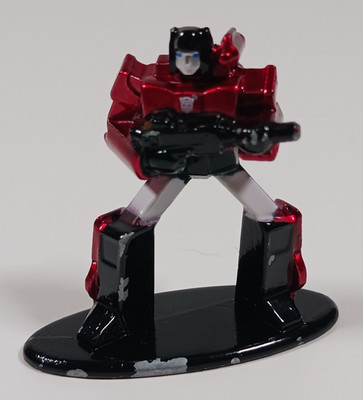 Sideswipe Transformers Jada Toys Nano Metalfigs Die-Cast Mini Metal Figure