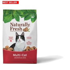 30 Lbs of Natural Walnut Shell Cat Litter - Low Dust, Non-Toxic, Eco-Conscious