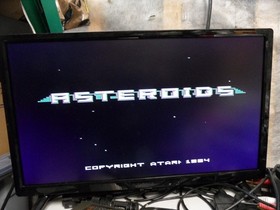 Atari 7800 Console Pro-System Composite AV and Power Mod w/ Controller  Tested