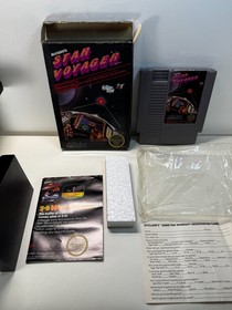 Star Voyager (Nintendo NES, 1987) Game, Box, Inserts Sleeve Authentic Tested